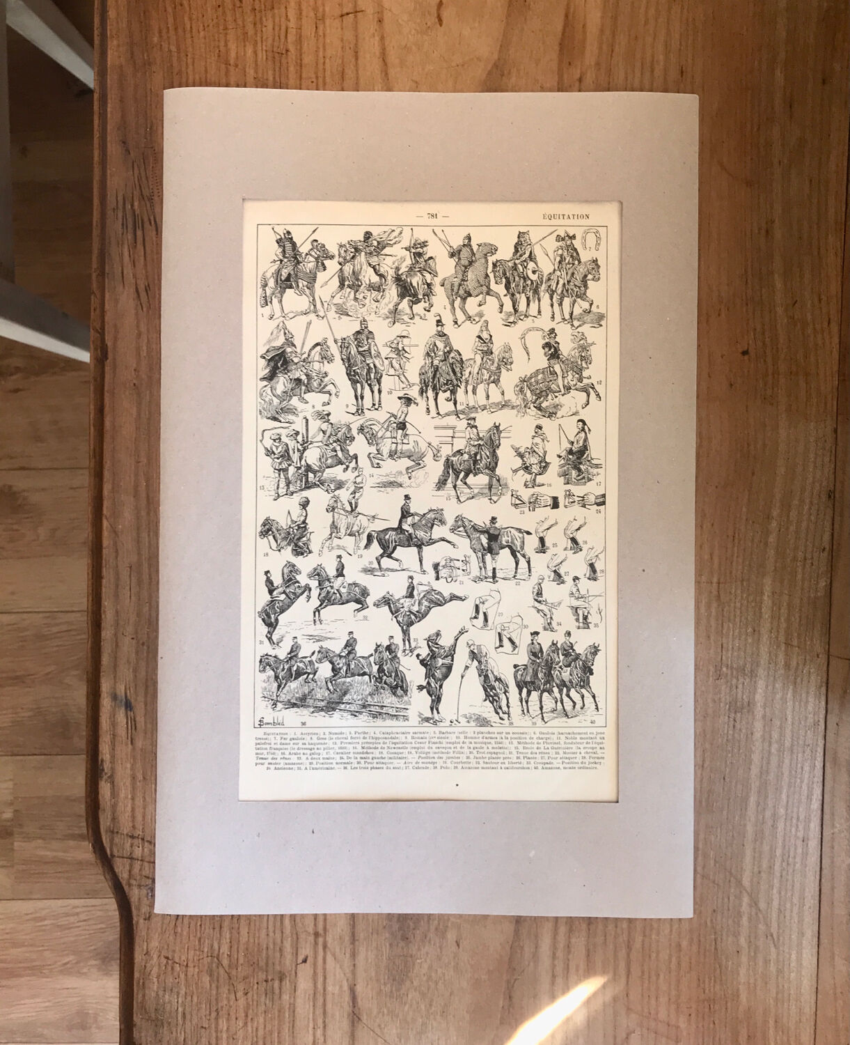 Original vintage riding board