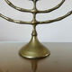 Menorah hanukkah candle holder in brass 7 candles