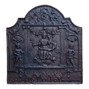 plaque cheminée 74 x