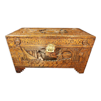 Asian camphor chest