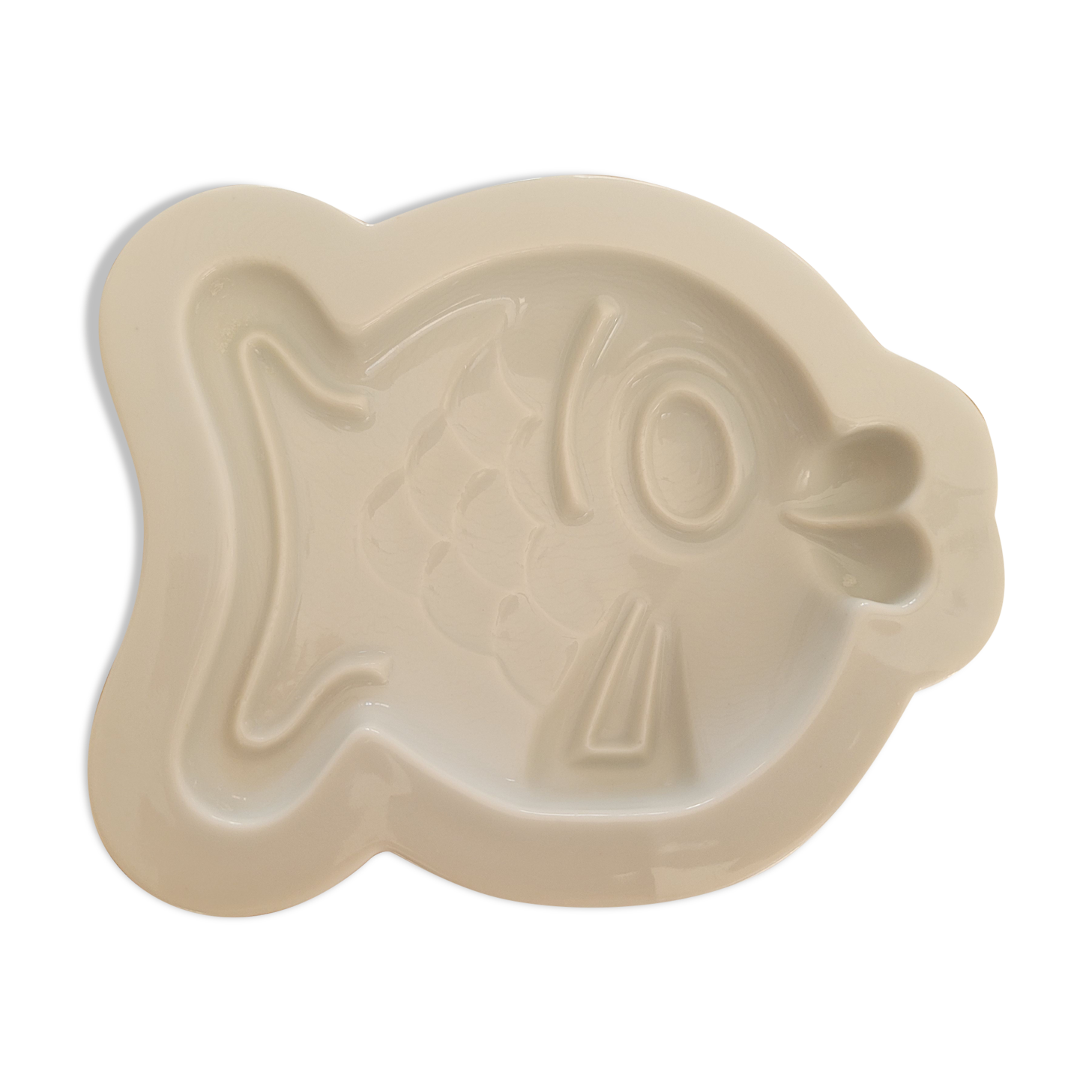 Fish porcelain mold