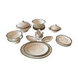 Table service in porcelain ch pillivuyt 81 pieces