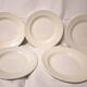 15 white earthenware plates