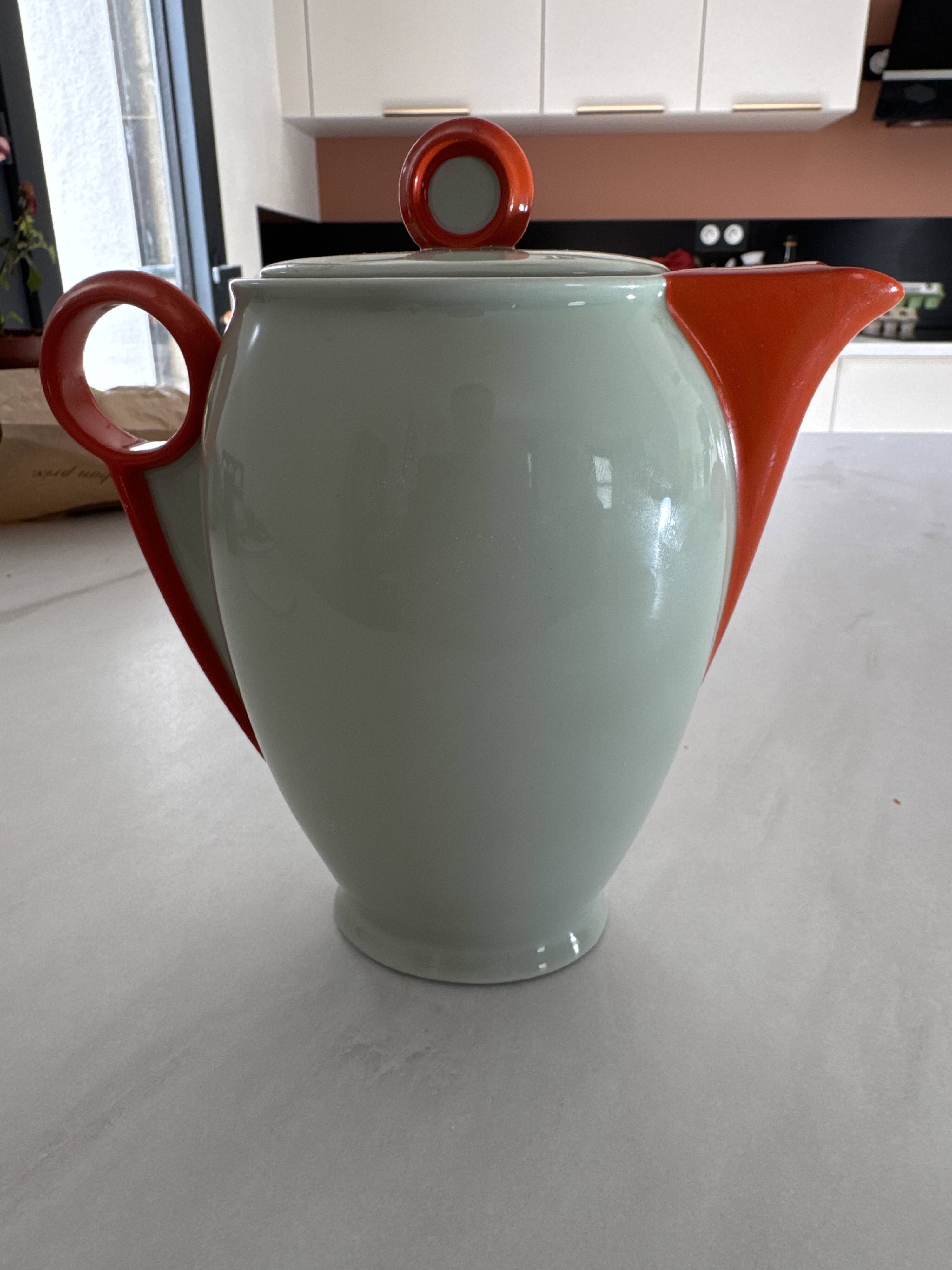 Exceptional Art Deco teapot - Pirkenhammer (Czechoslovakia) 1930