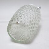 Small glass ice bucket 1950s