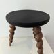 Tabouret tripode bois