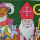 Old poster Saint Nicolas retro 62 x 79 cm