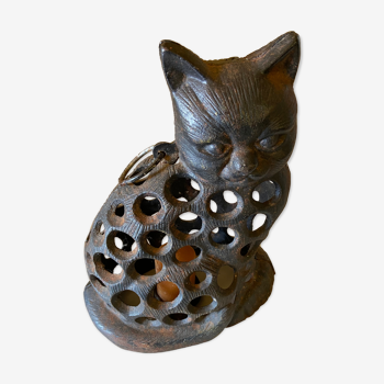 Cat candle holder