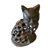 Cat candle holder