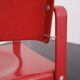 Fauteuil "271F" rouge par Verner Panton / August Sommer / Thonet