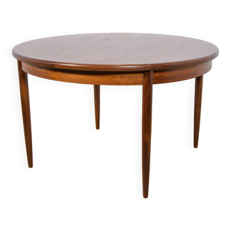 Table à manger ronde en teck du milieu du siècle de G-Plan, années 1960