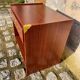 boat style nightstand / bedside table
