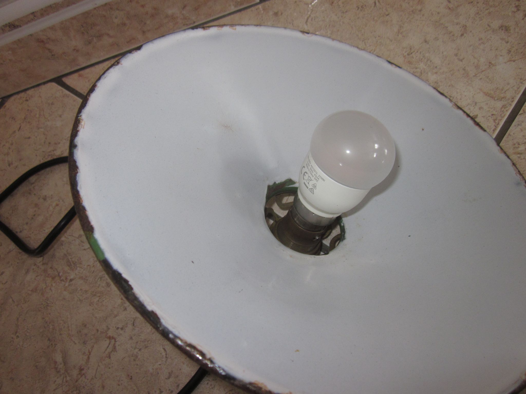 old hanging lamp