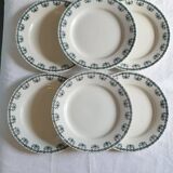 Six St Amand plates