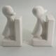 Vintage ceramic duck bookend