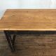 Ancienne table de ferme 2m23 , début 20ème sapin bistrot campagne
