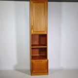 Teak module cabinet narrow Skandi Design shelf 3, 1970s