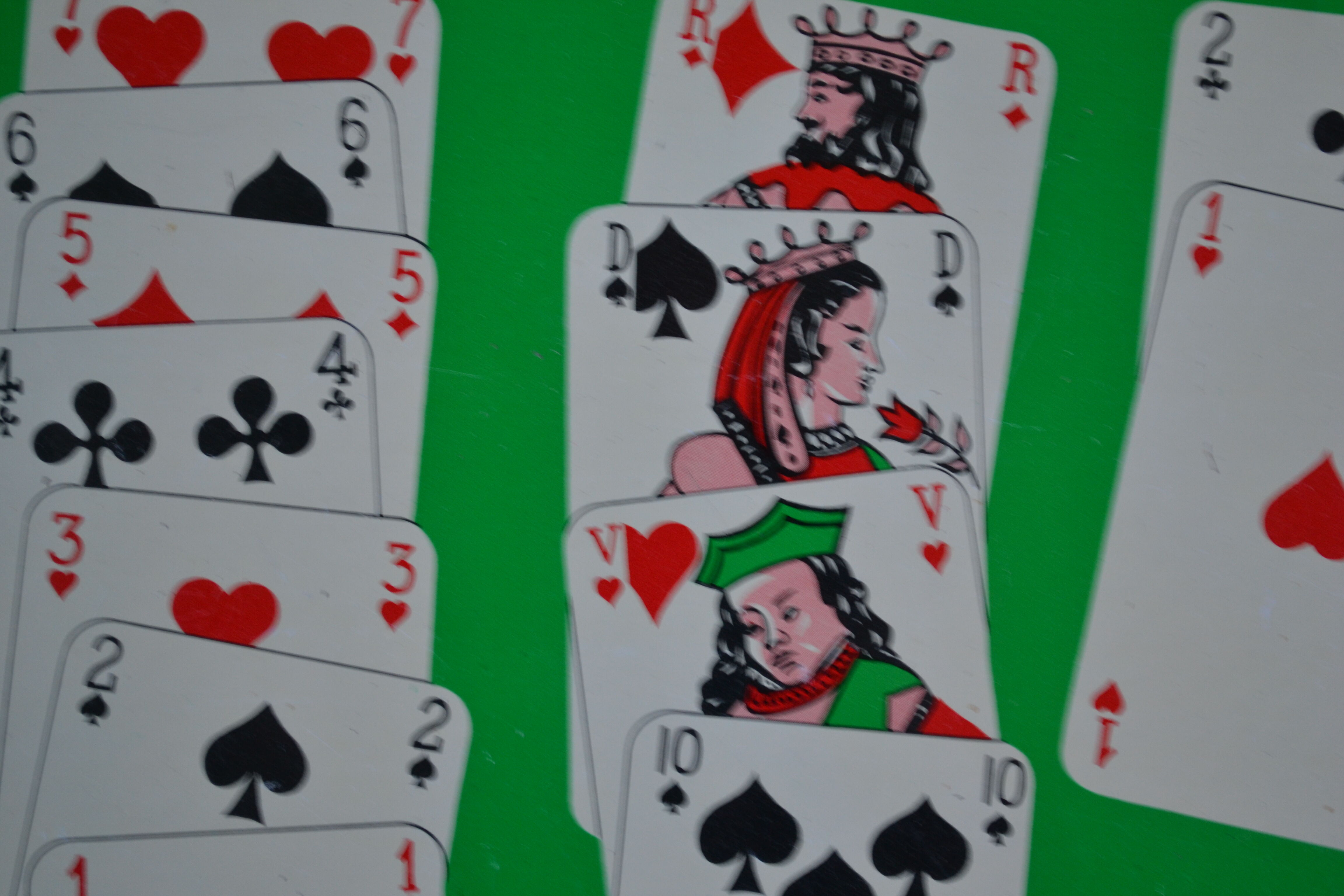 60s board décor card game