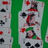 60s board décor card game