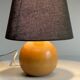 Solid wood ball lamp from the 70s