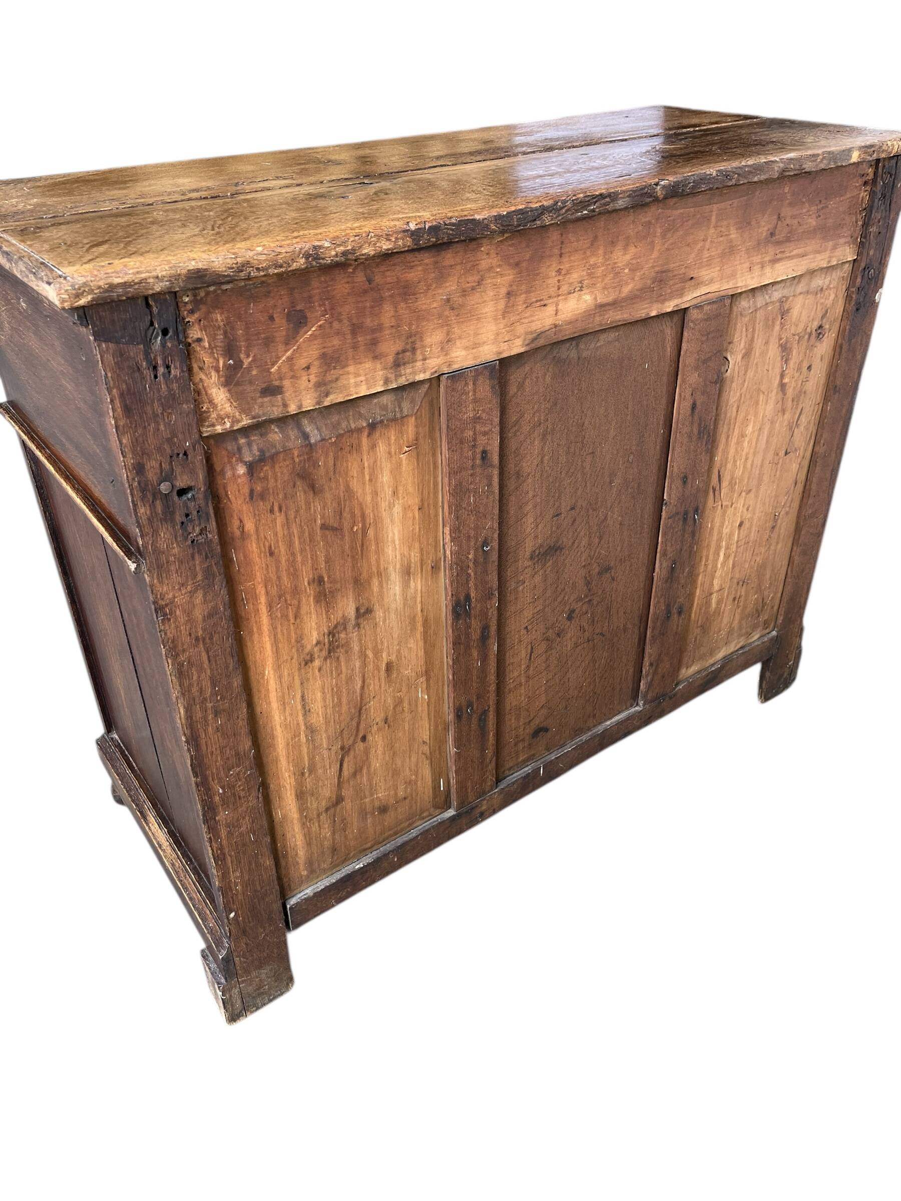 Vintage desk/Antique desk in solid oak