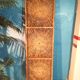 Wicker screen 1950s