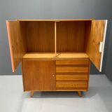Meuble U-450 en Chêne par Jiří Jiroutek pour Interiér Praha, Tchécoslovaquie, 1
