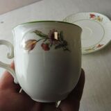 Old cups and under cups, Tulip, ceramic, Villeroy & Boch