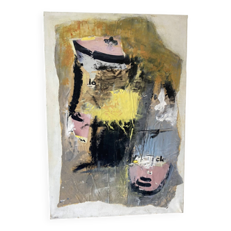 Signed abstract painting from 2011