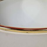 Large round wall mirror from the 60s.