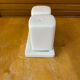 Salt & pepper shaker + genevieve lethu plate porcelain france vintage