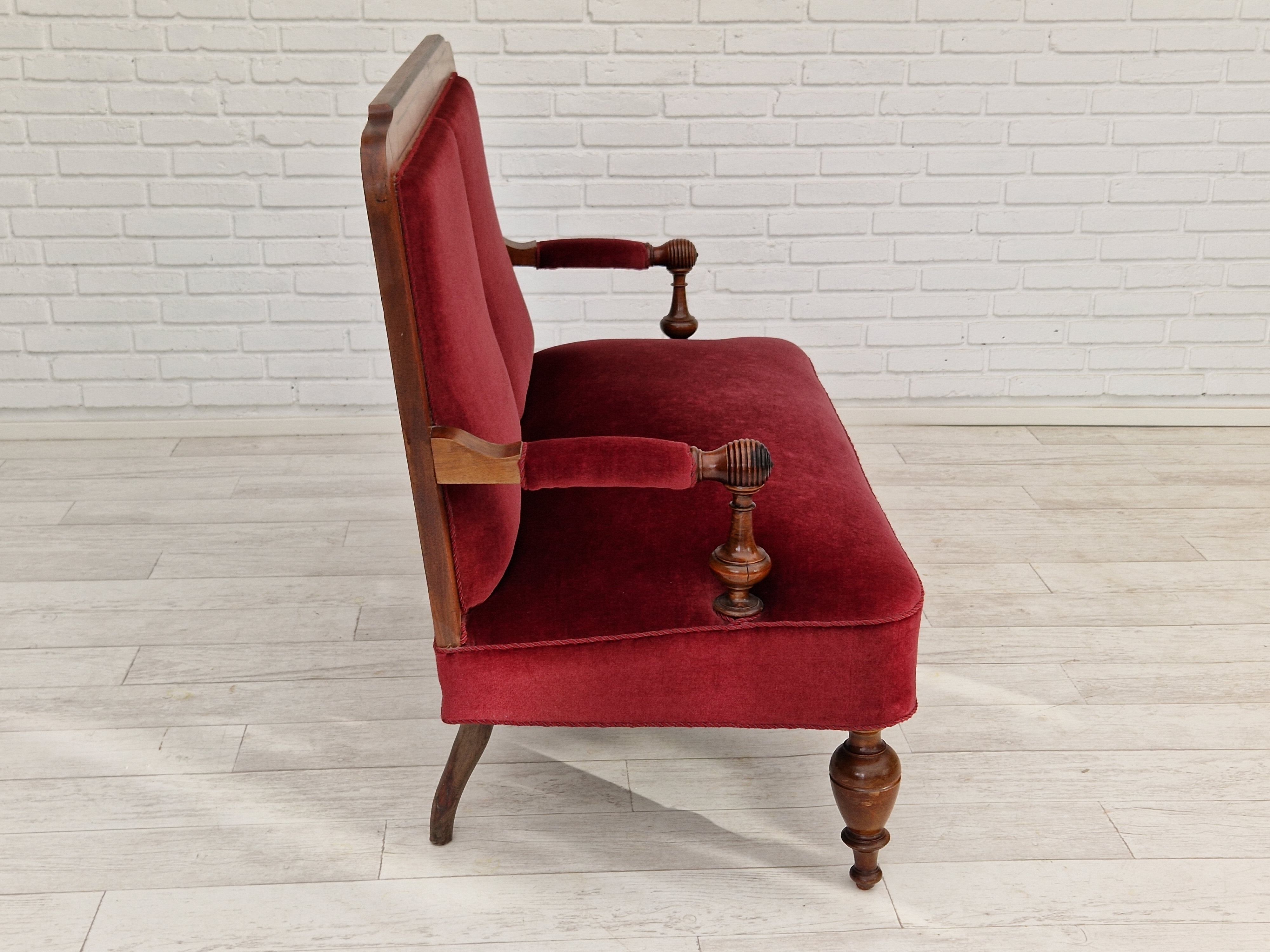 Canapé 2 places vintage danois