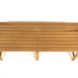 Scandinavian pine bench, Sweden, 1970