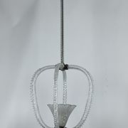 Ercole Barovier Murano glass pendant lamp Italy 1930s