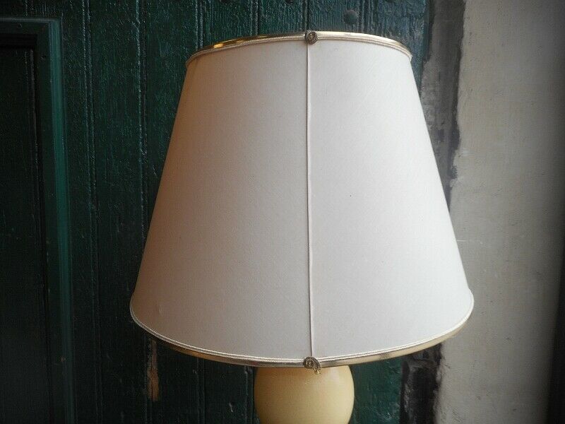 Ostrich egg lamp
