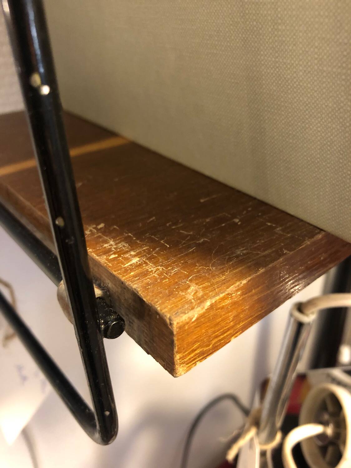 Scandinavian string shelf, 1960