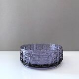 Glass bowl Taalari of Riihimäki glass Finland, scandinavian design
