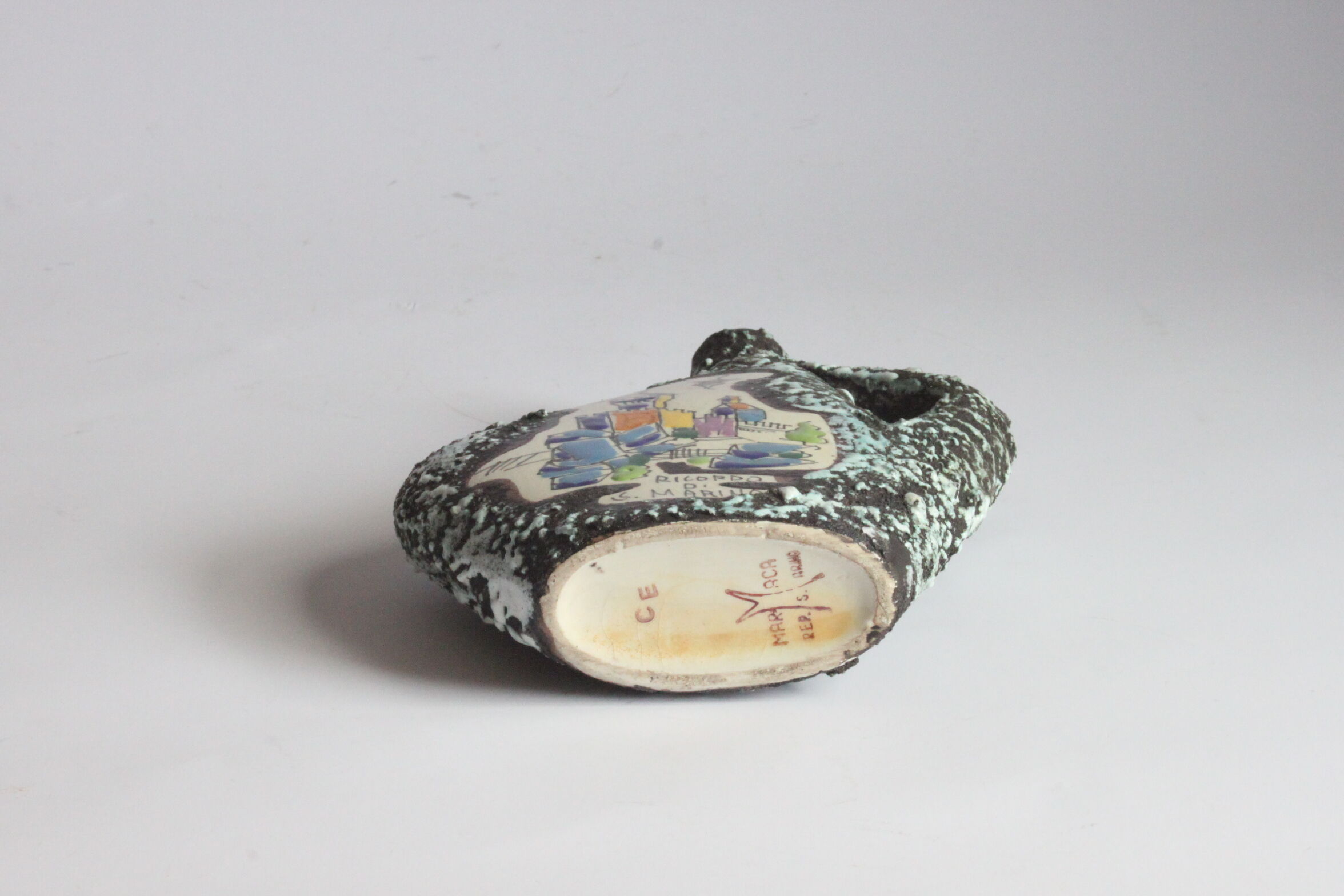 Ricordo Di San Marino Lava Vase By Marmaca 1950S