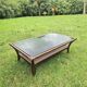 Table basse en bambou et rotin