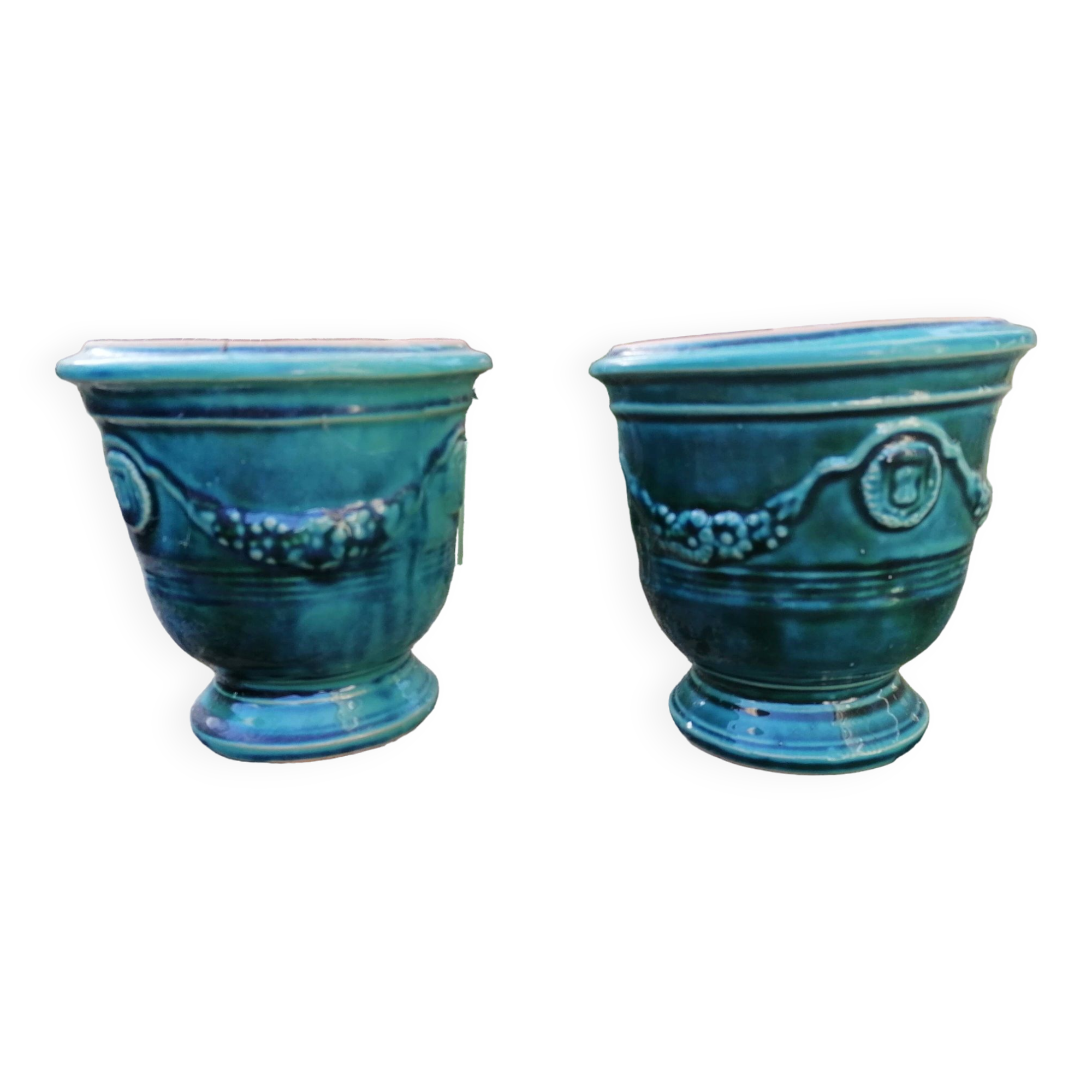 Paire de cache pot Anduze
