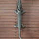 Crocodile brass nutcracker