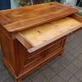 19th-century Louis Philippe walnut buffet.