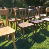 Set of 10 chairs Bistro