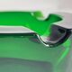 ASH TRAY Green Glass Vintage
