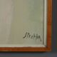 Modern painting signed by Leonardo Stroppa, female figures, 20th century.