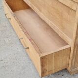 Raw oak chest