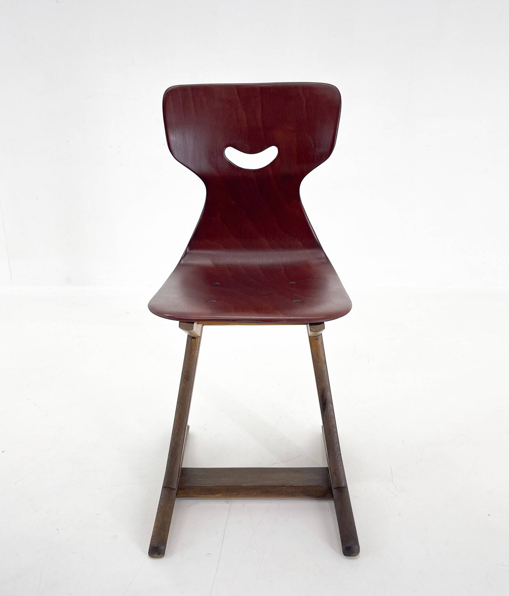 1960s Chair Designed by Adam Stegner, Germany, Labeled