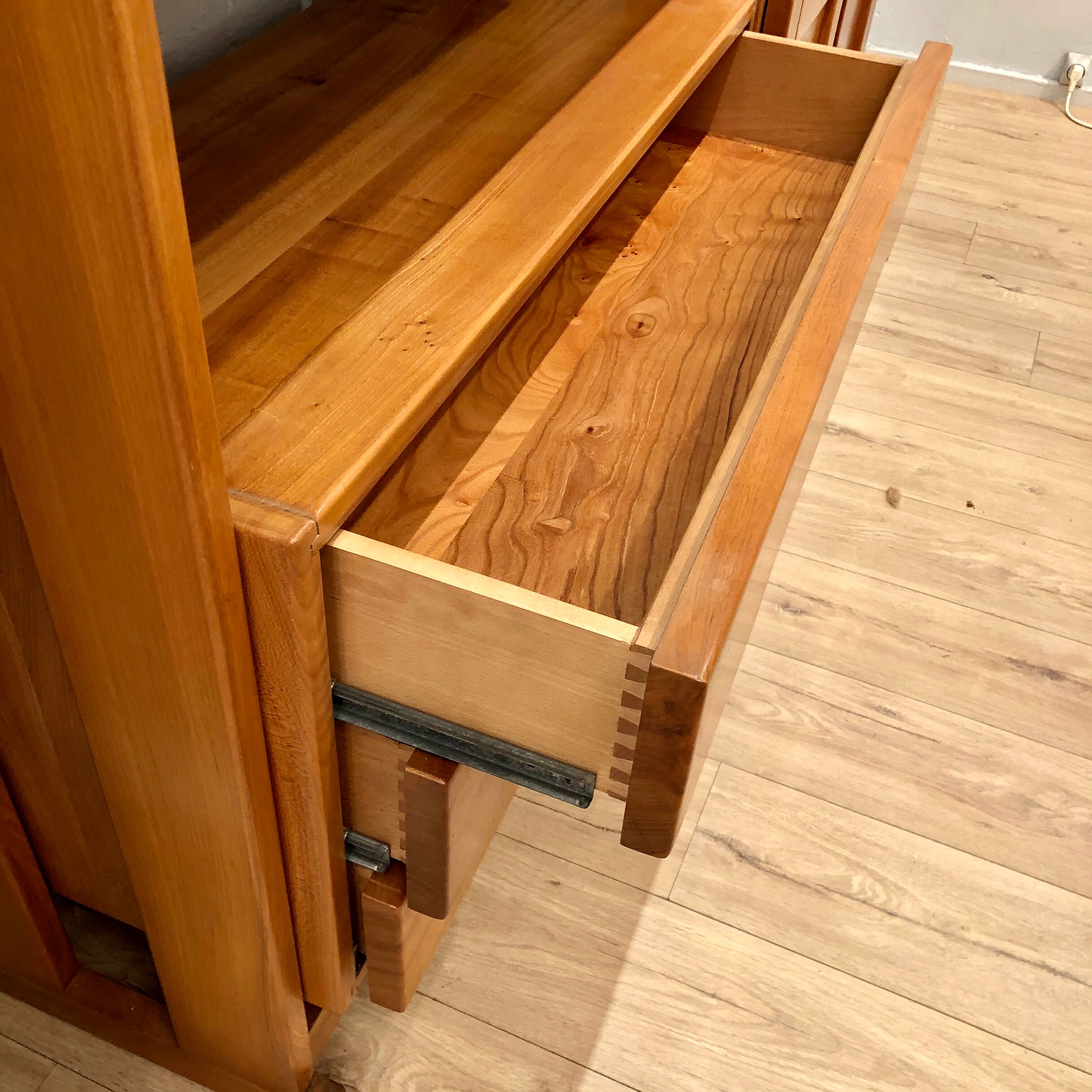 Regain 1970 modular library in solid elm