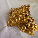 Ensemble de 3 éléments décoratifs en bronze/laiton.