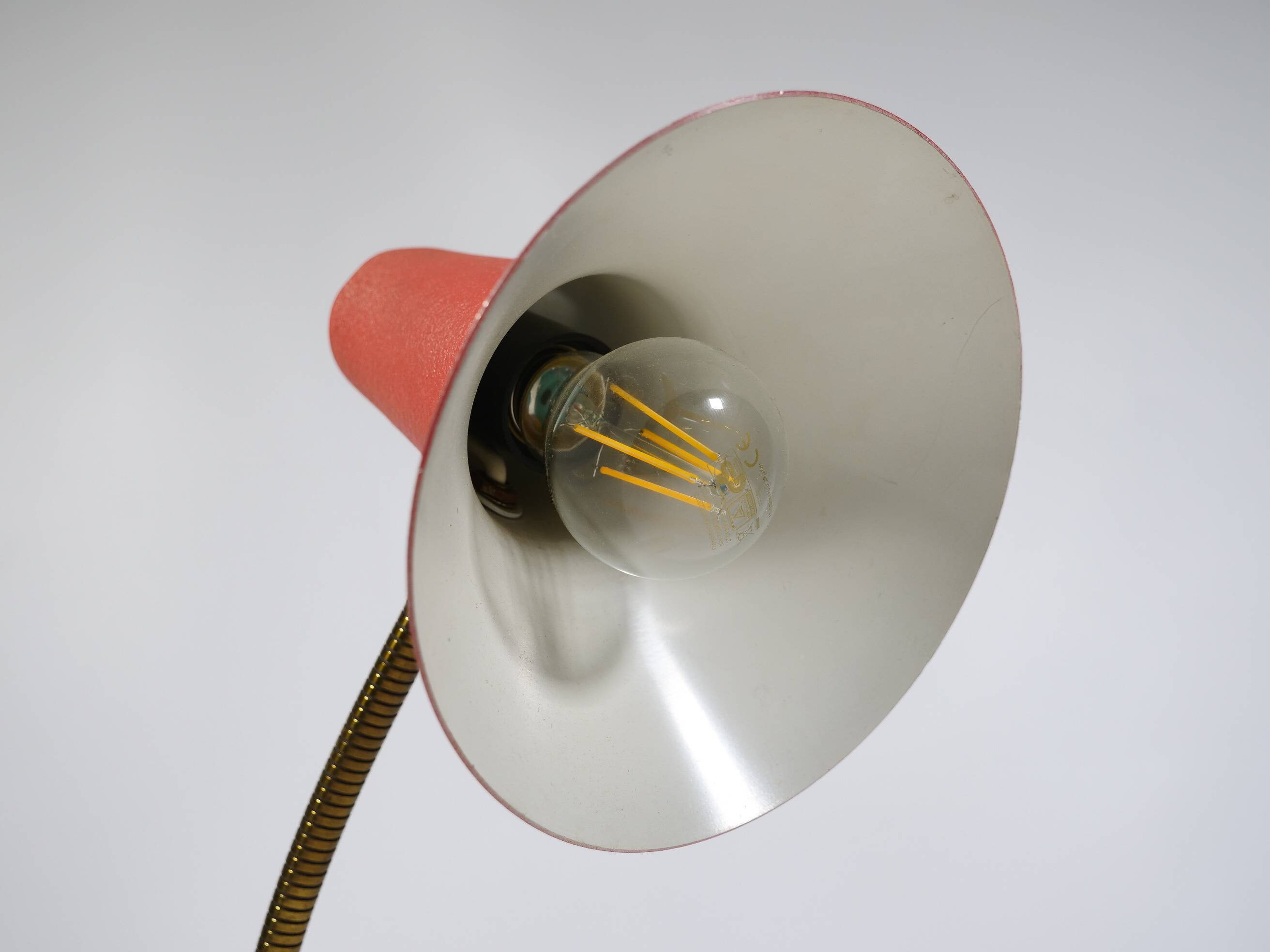 Mid-Century Metal Table Lamp, 1960s–1970s